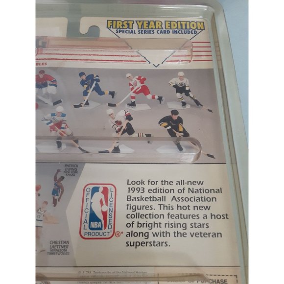 1993 First Year Edition Starting Lineup NHL Mario Lemieux NEW Collectable - Picture 7 of 8